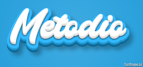 Metodio テキスト効果