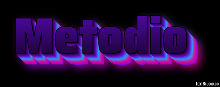 Metodio Effetto testo