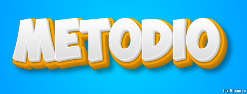 Metodio テキスト効果