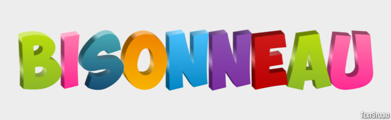 Bisonneau Effet de Texte
