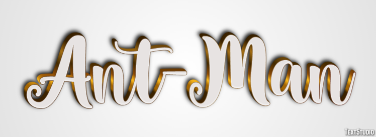 Ant-Man Text effect