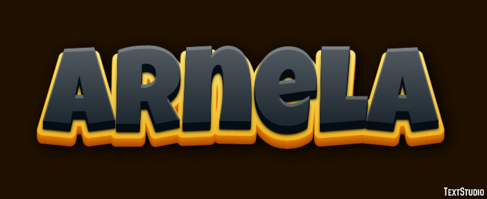 Arnela Efeito de texto