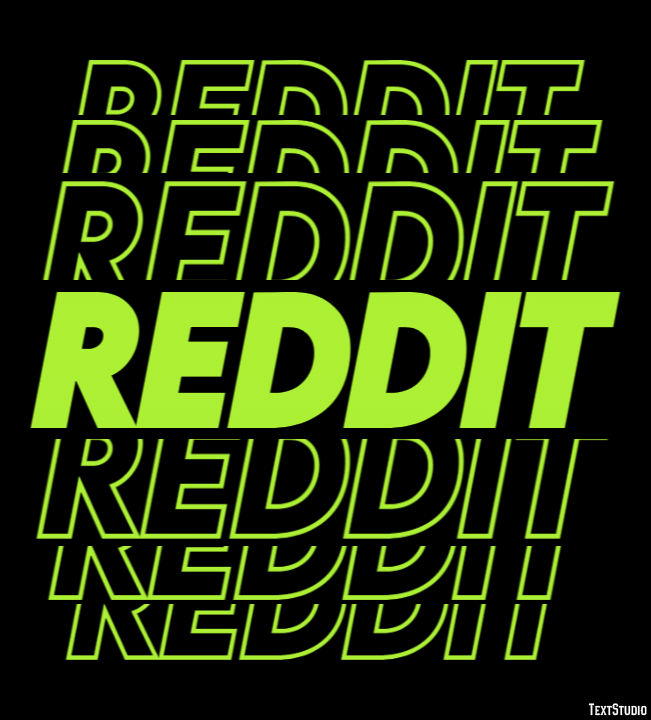 Reddit Metin Efekti