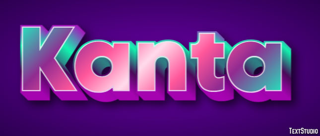 Kanta Text effect