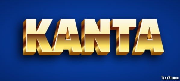 Kanta Text effect