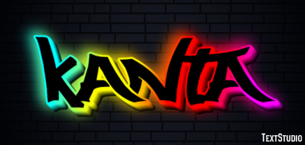 Kanta Text effect