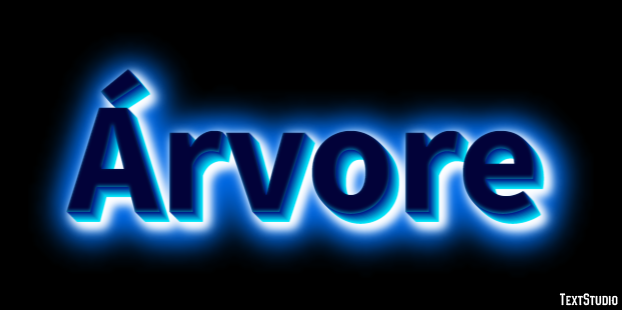 Árvore Efeito de texto