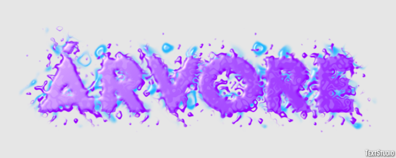 Árvore Efeito de texto