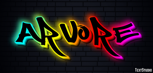 Árvore Efeito de texto