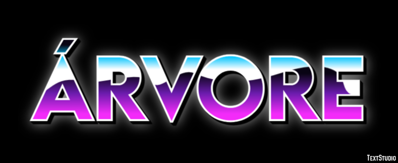 Árvore Efeito de texto