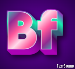Bf Эффект текста