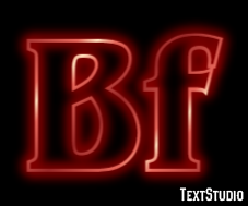 Bf Эффект текста