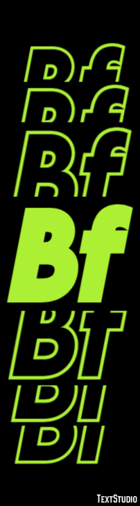 Bf Efecto de Texto