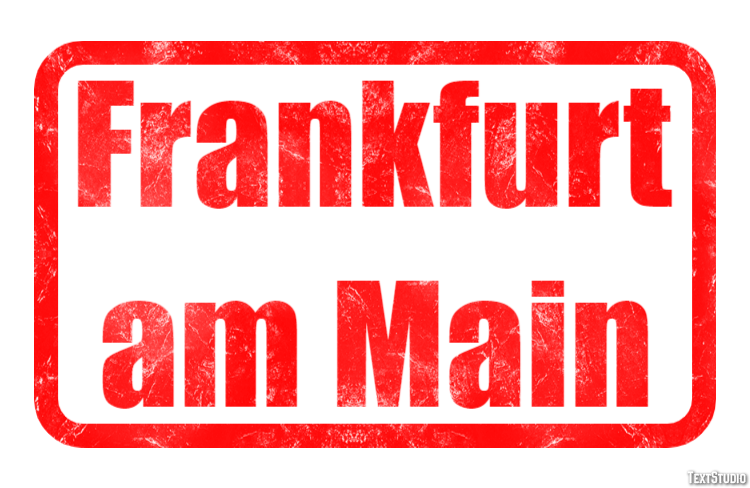 Frankfurt am Main Efekt tekstowy