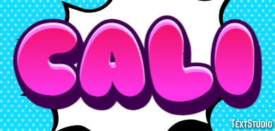 Cali Text effect