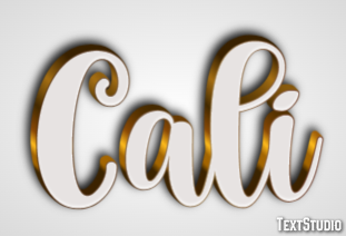 Cali Text effect