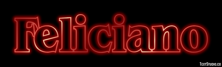 Feliciano Efecto de texto