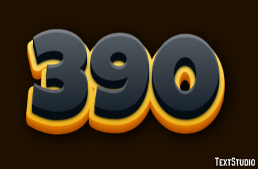 390 テキスト効果