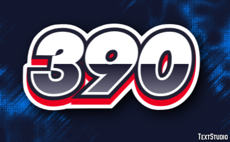 390 テキスト効果