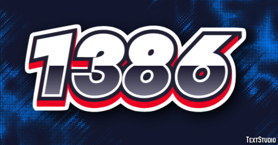 1386 Text Effect