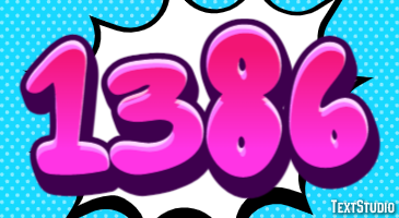 1386 Text Effect
