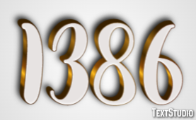 1386 Текстовый эффект