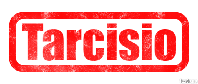 Tarcisio Effetto testo