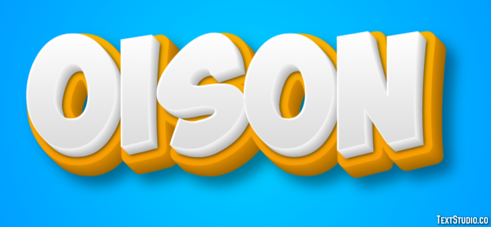 Oison Text Effect