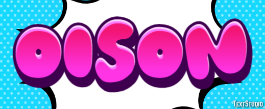 Oison Effetto testo