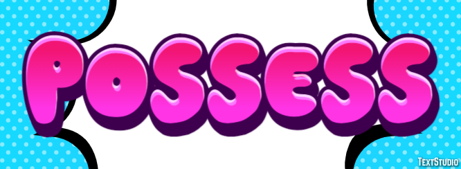 Possess Text Effect