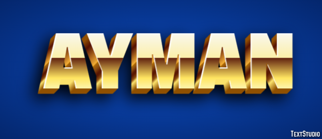 Ayman Text Effect