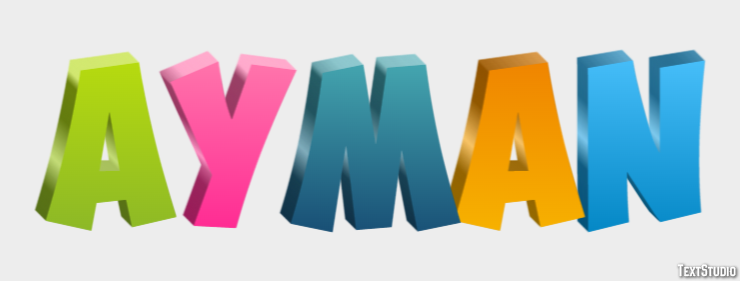 Ayman Text Effect