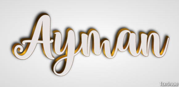 Ayman Text Effect