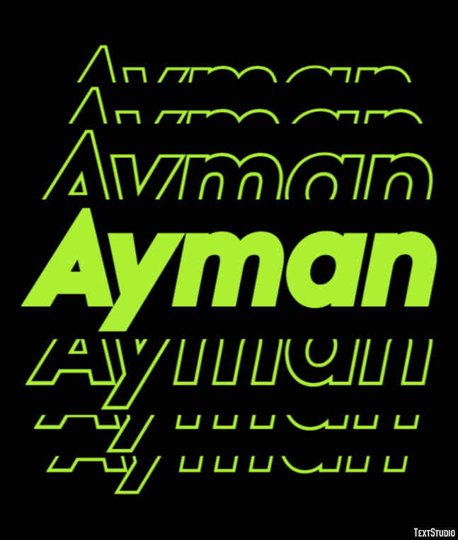 Ayman Text Effect