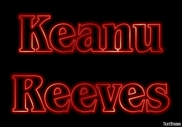Keanu Reeves Metin Efekti