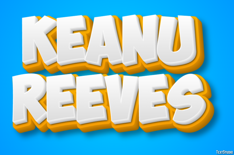 Keanu Reeves Metin Efekti