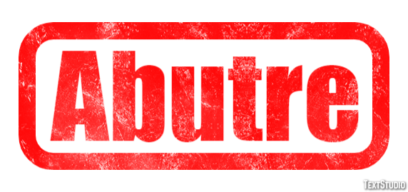 Abutre Effetto testo