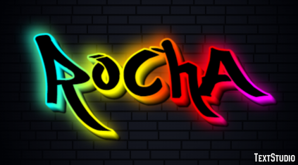 Rocha Efeito do texto