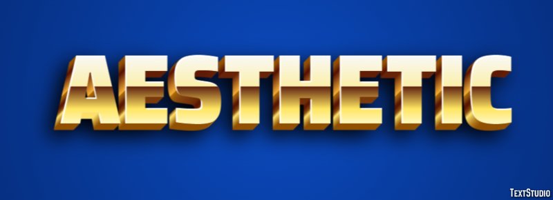 Aesthetic Text Effect