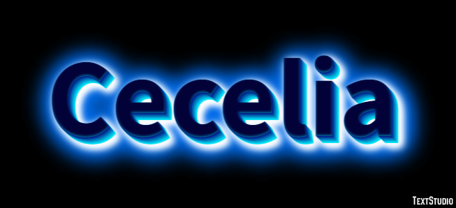 Cecelia Text Effect