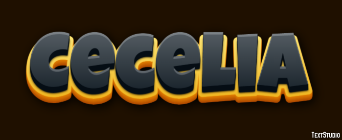 Cecelia Text Effect