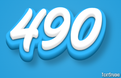490 Metin Efekti