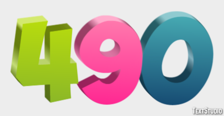 490 Metin Efekti