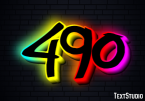 490 Metin Efekti
