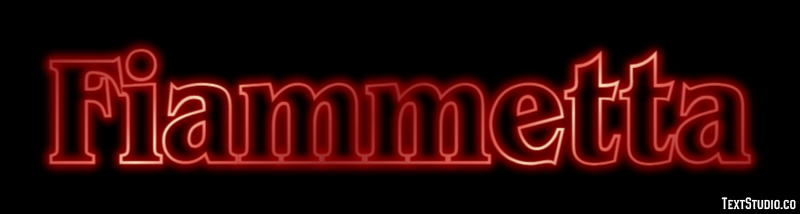 Fiammetta Effetto testo