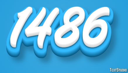 1486 Effetto testo
