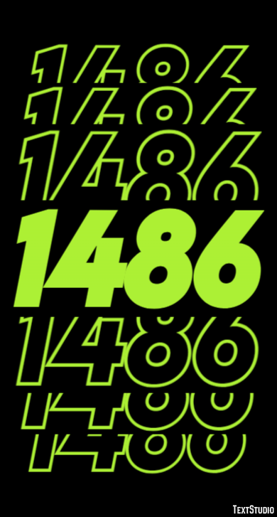 1486 Effetto testo