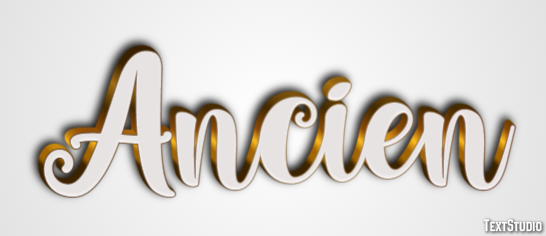 Ancien Effet de Texte