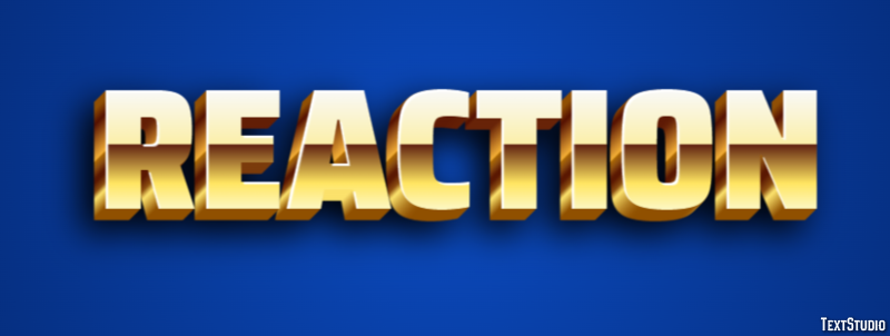 Reaction Text Effect