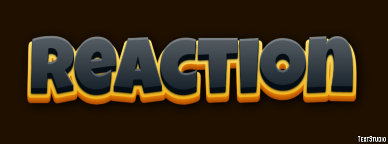 Reaction Text Effect